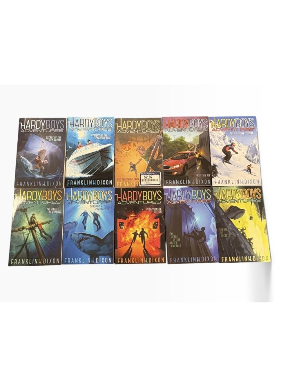 Hardy Boys Adventures Ultimate Thrills Collection Books 1-10 Complete Box Set